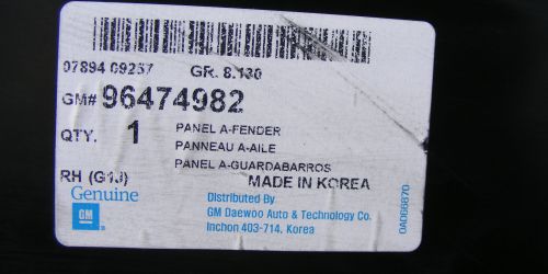 Daewoo Jobb első sárvédő oldalvillogós 4 ajtós, kombi GM 96474982

IHAROS & GOLLER
 9900Ft